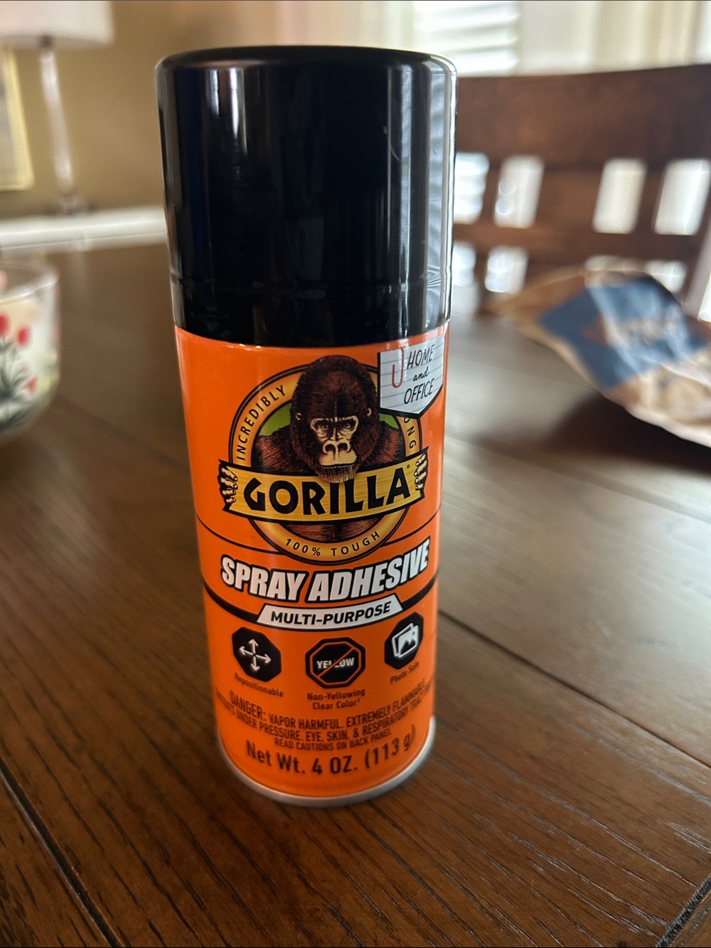 Gorilla Spray Adhesive Multi-Purpose - Orange & Black